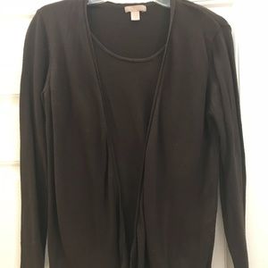 Brown Sweater Top